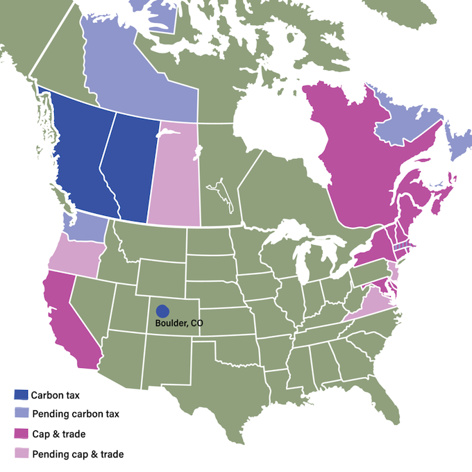 More states and provinces adopt carbon pricing to cut emissions ...